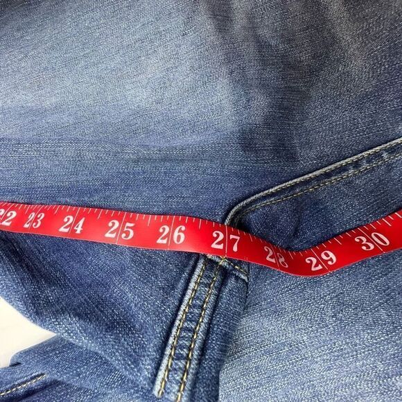 Women’s SLINK HIGH RISE ANKLE - TINA CURVY JEANS SIZE 18 Blue MSRP $88 - Picture 7 of 9